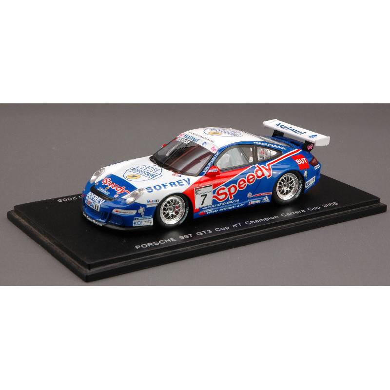 1:43 Spark Porsche 997 N7 Carrera CUP 08