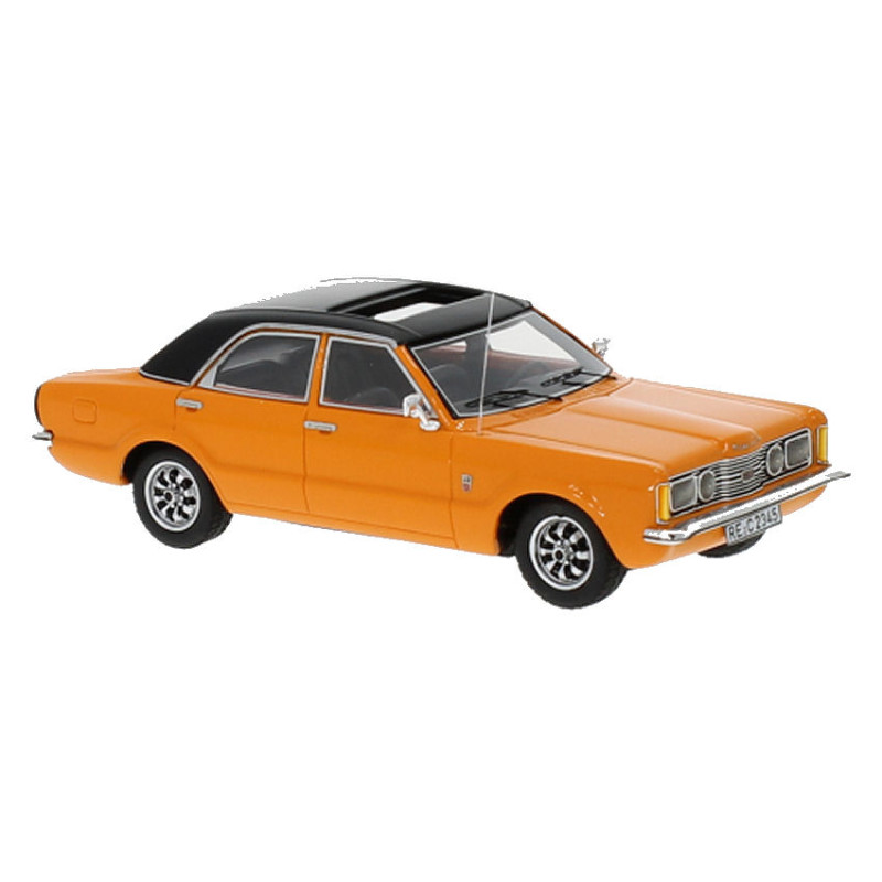 1:43 Neo Scale Models Ford Taunus GXL Arancione/nero