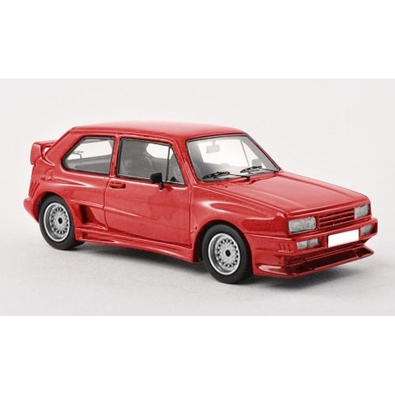 1:43 Neo Scale Models VW Golf I Rieger GTO Rosso