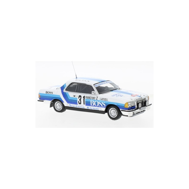 1:43 Neo Scale Models Mercedes 280 CE N31 Rally Monte Carlo 1980 Carlosson/billstam