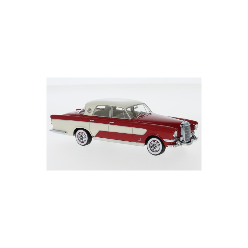 1:43 Neo Scale Models Mercedes Ghia 300C Berlina 1956 Rosso/beige