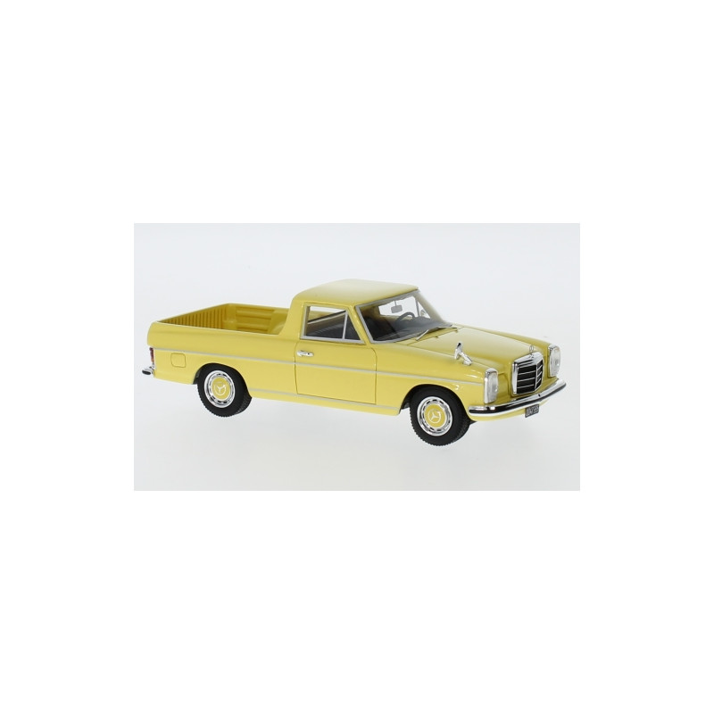 1:43 Neo Scale Models Mercedes W115 Pick up Argentina 1974 Giallo Chiaro