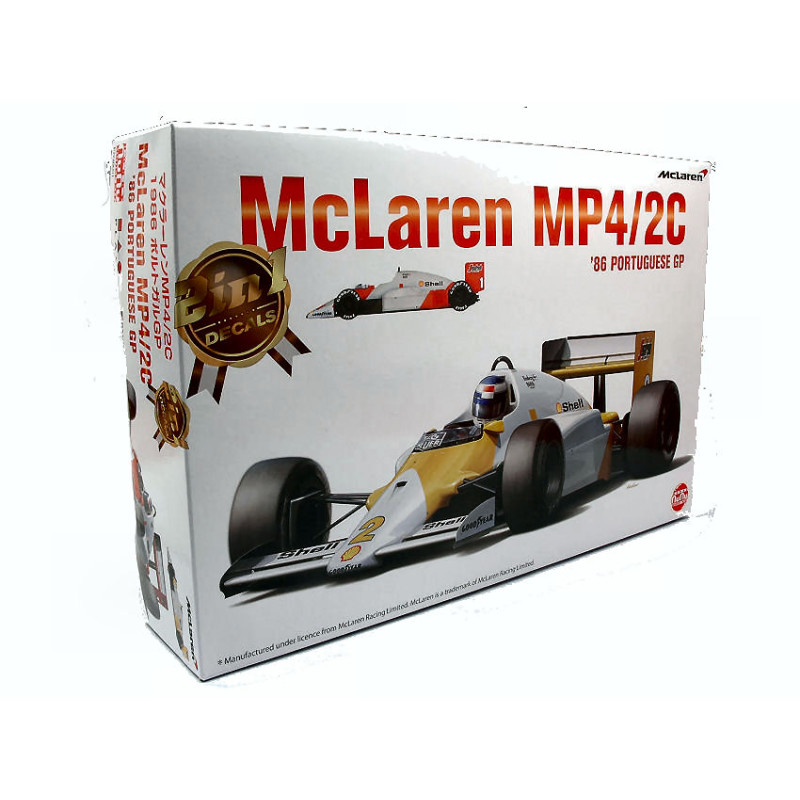 1:20 Produttori Vari MC Laren MP4/2C 1986 N1 A.prost OR N2 K.rosberg Portugal GP KIT