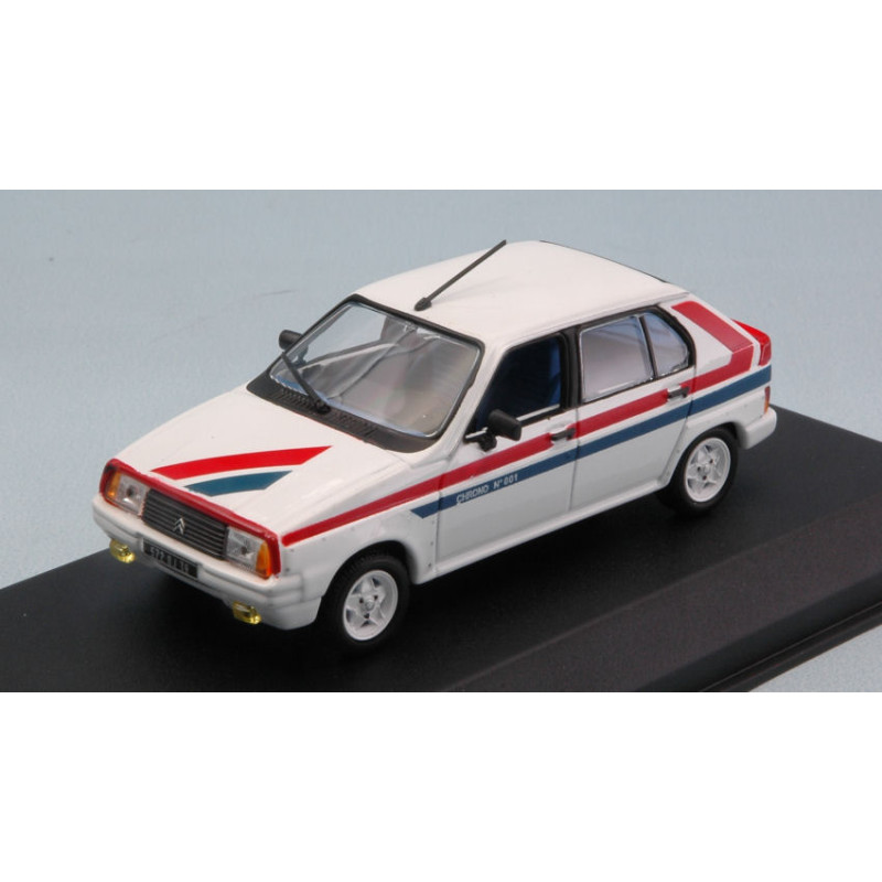 1:43 Norev Citroen Visa II Chrono 1982 Bianco/rosso/blu