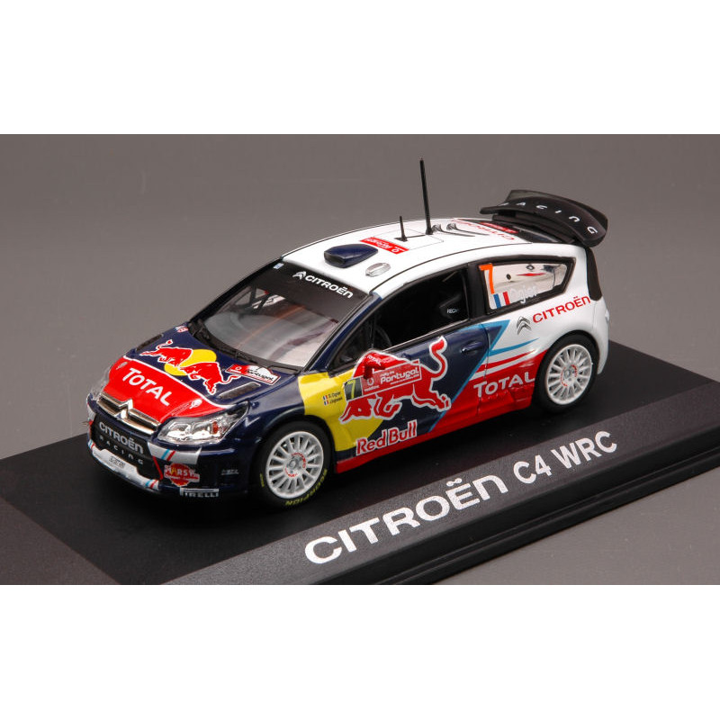 1:43 Norev Citroen C 4 N7 Portugal Rally 2010 Ogier