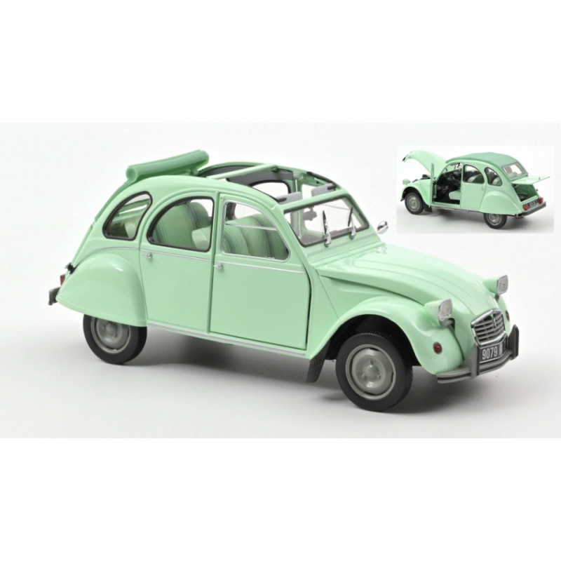 1:18 Norev Citroen 2CV 6 Club 1982 Verde