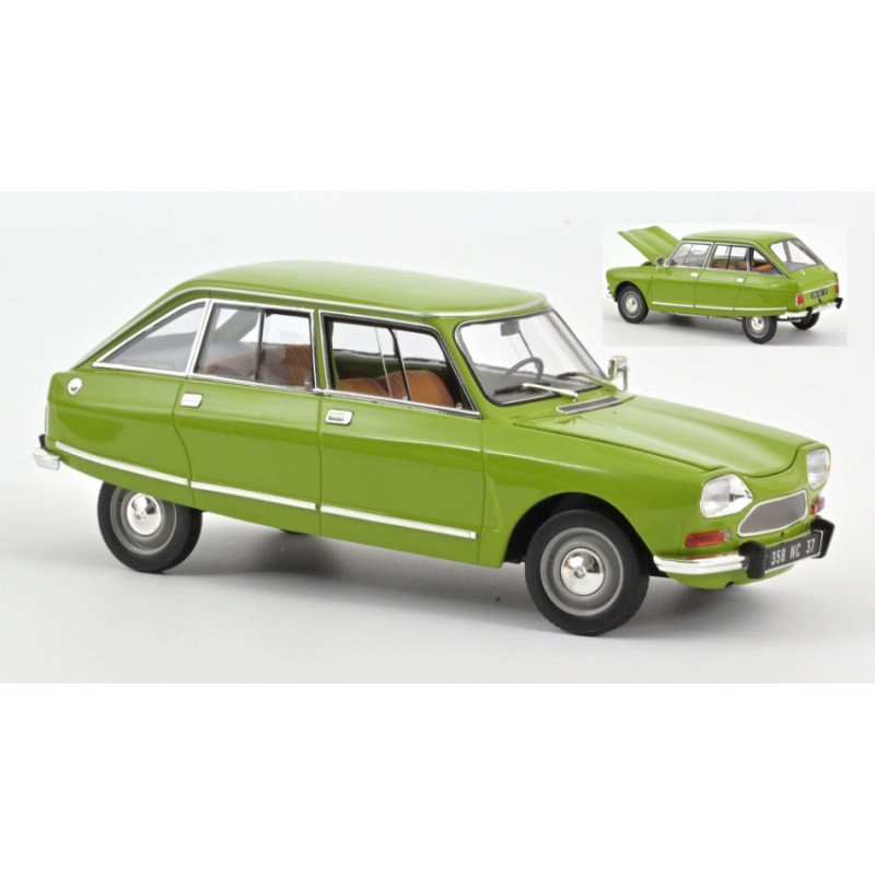 1:18 Norev Citroen AMI 8 Club 1969 Iris Verde