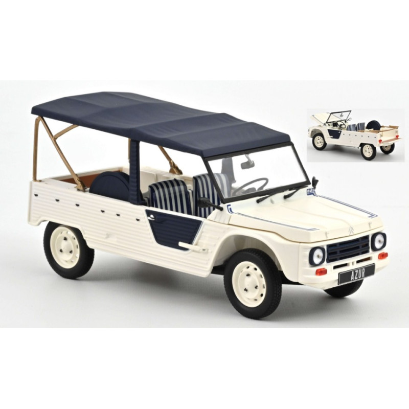 1:18 Norev Citroen Mehari 1983 Bianco/azur