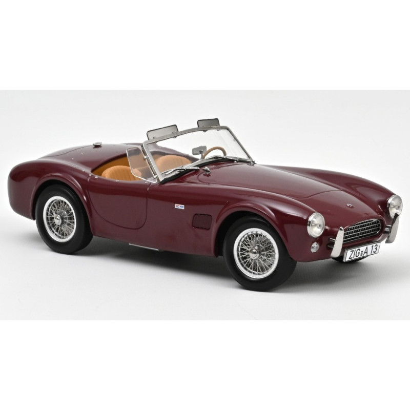 1:18 Norev AC Cobra 289 1963 Rosso Scuro