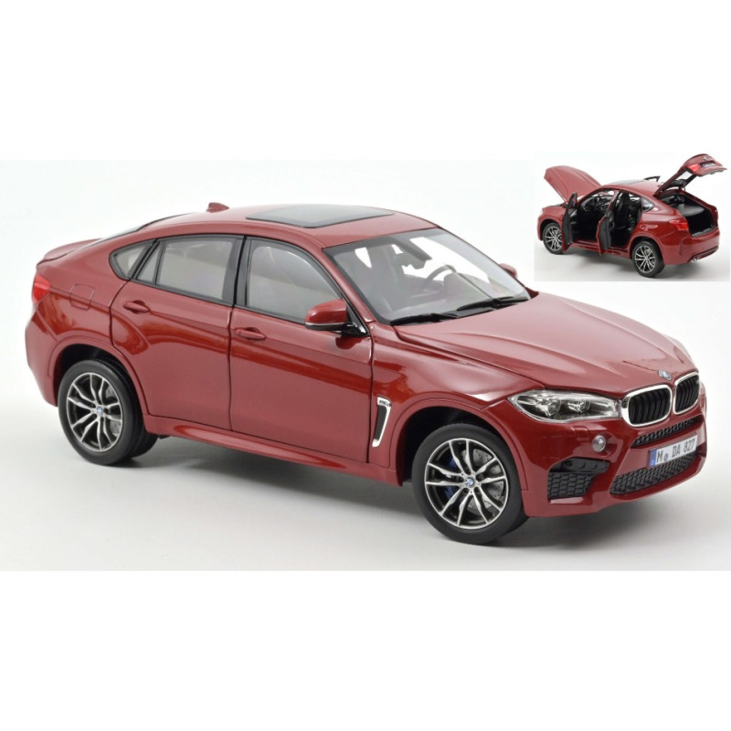 1:18 Norev BMW X6 M 2015 Rosso Metallizzato