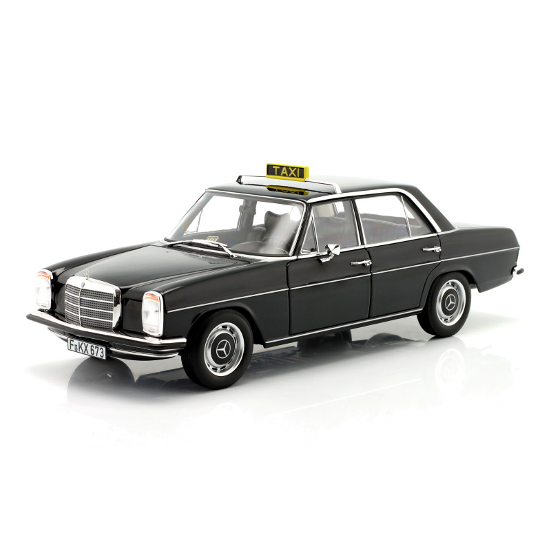 1:18 Norev Mercedes 200 1968 Taxi Nero