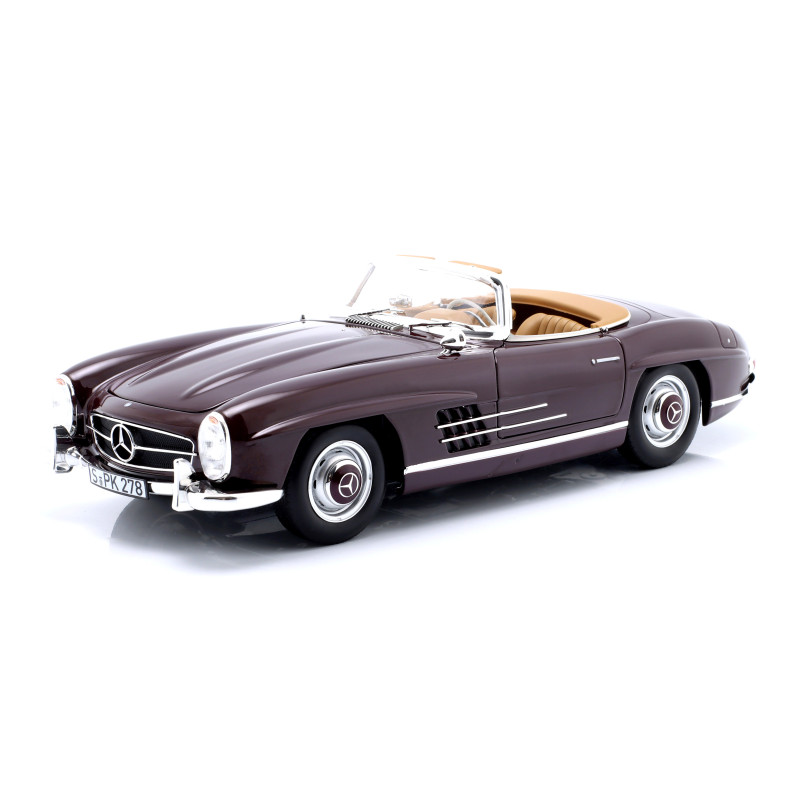 1:18 Norev Mercedes 300 SL Roadster 1957 Rosso