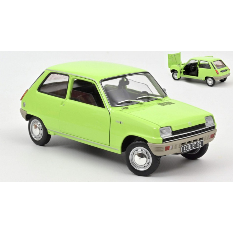 1:18 Norev Renault 5 1972 Verde Chiaro