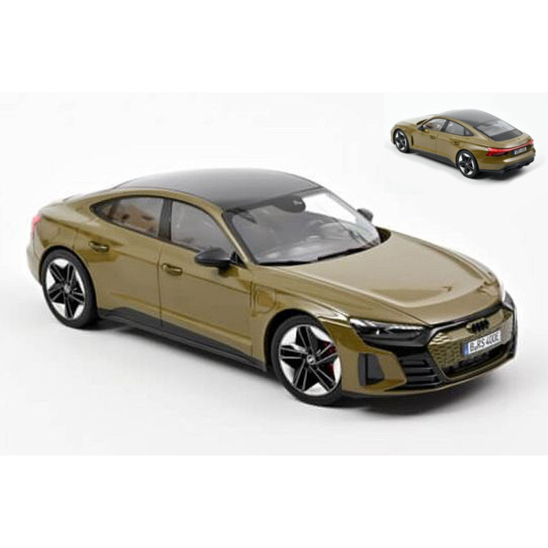 1:18 Norev Audi RS E tron GT 2021 Olive Metallizzato