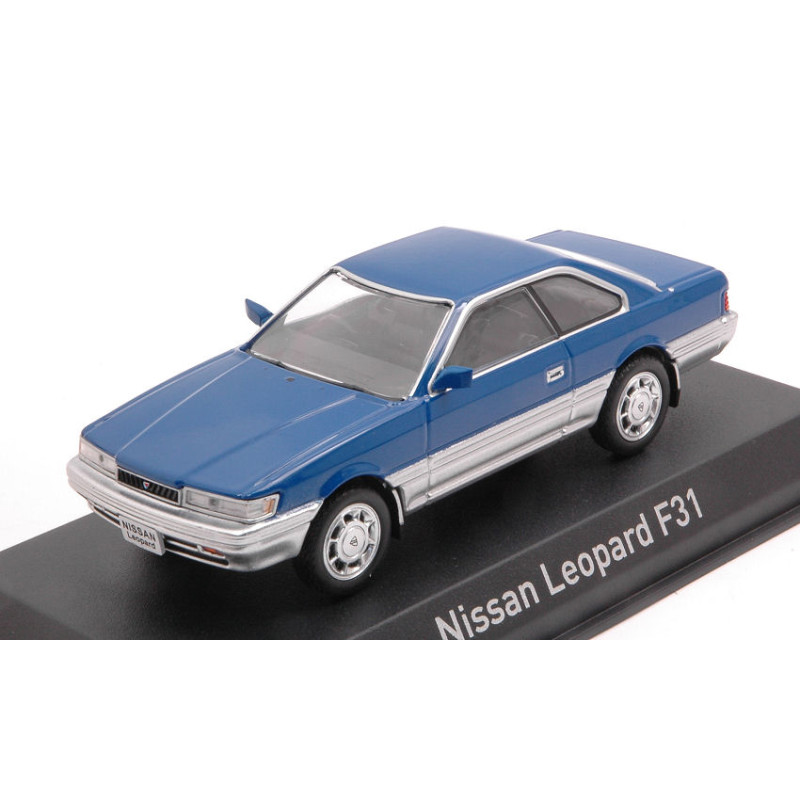 1:43 Norev Nissan Leopard F31 1986 Blu Metallizzato