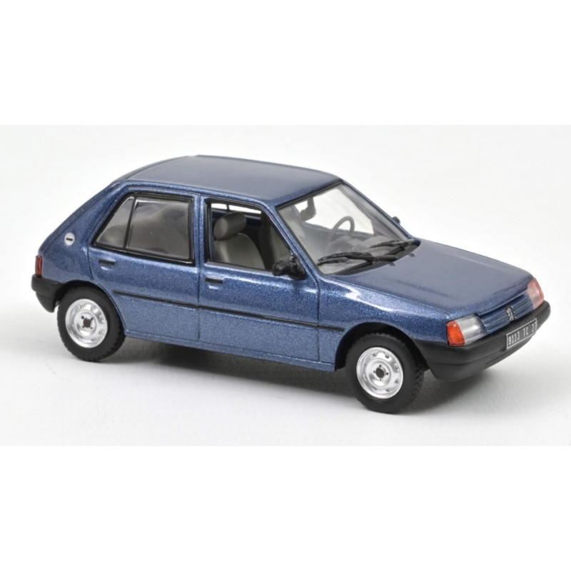 1:43 Norev Peugeot 205 GL 1988 Ming Blu