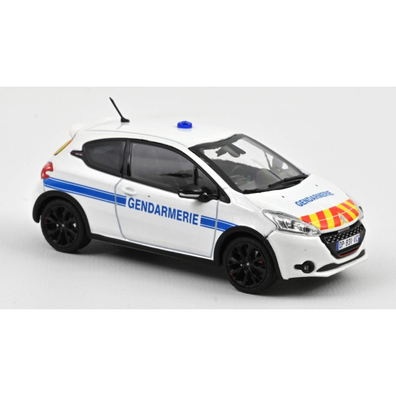 1:43 Norev Peugeot 208 GTi 30th 2014 Gendarmerie