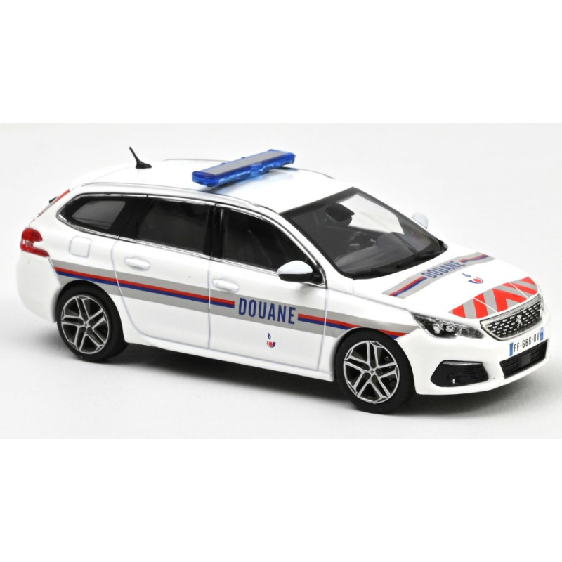 1:43 Norev Peugeot 308 SW 2018 Douanes