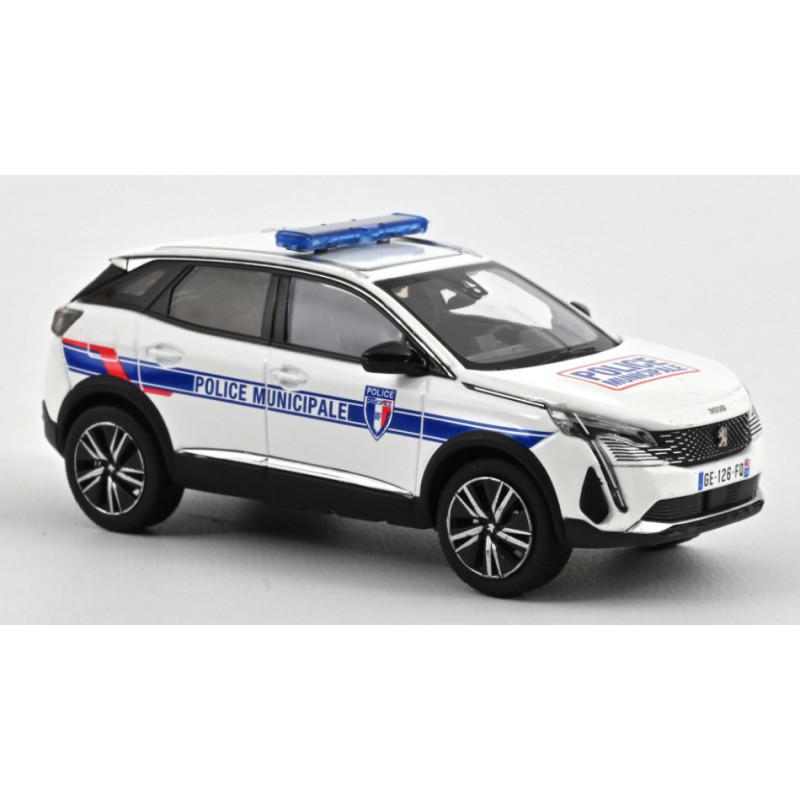 1:43 Norev Peugeot 3008 2023 Police Municipale