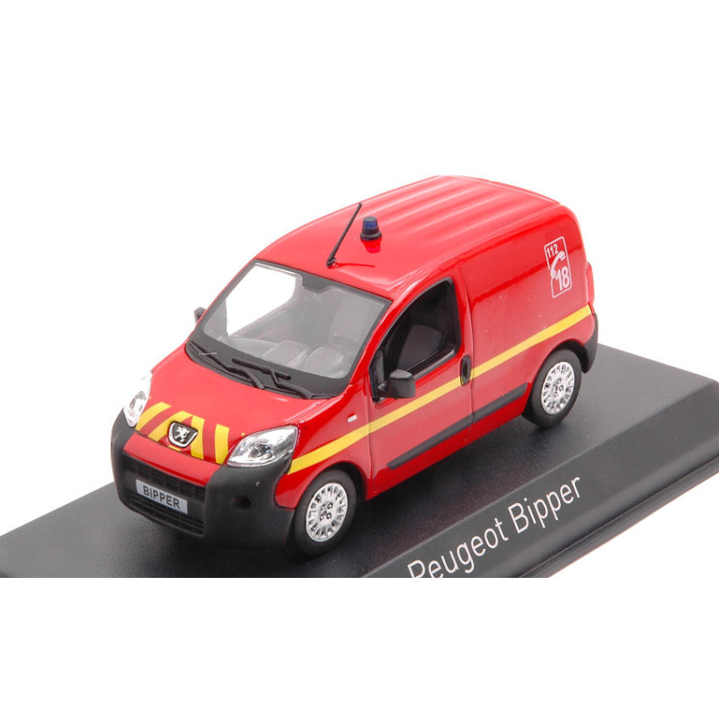 1:43 Norev Peugeot Bipper 2009 Pompiers