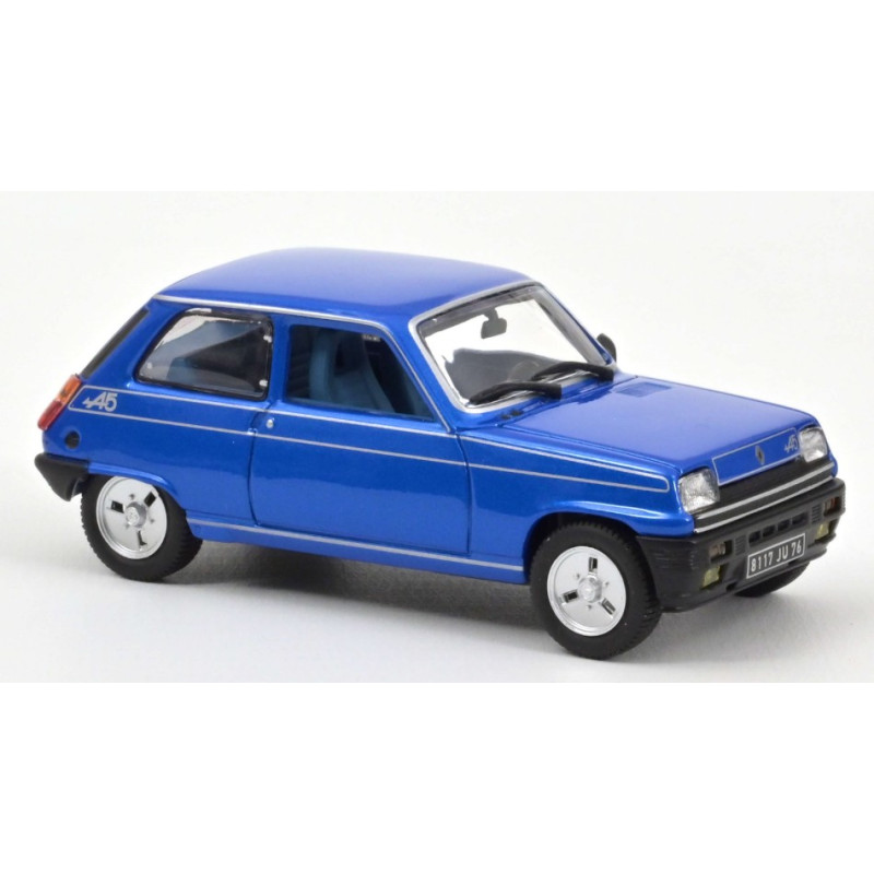 1:43 Norev Renault 5 Alpine 1977 Blu  REPROD.2024