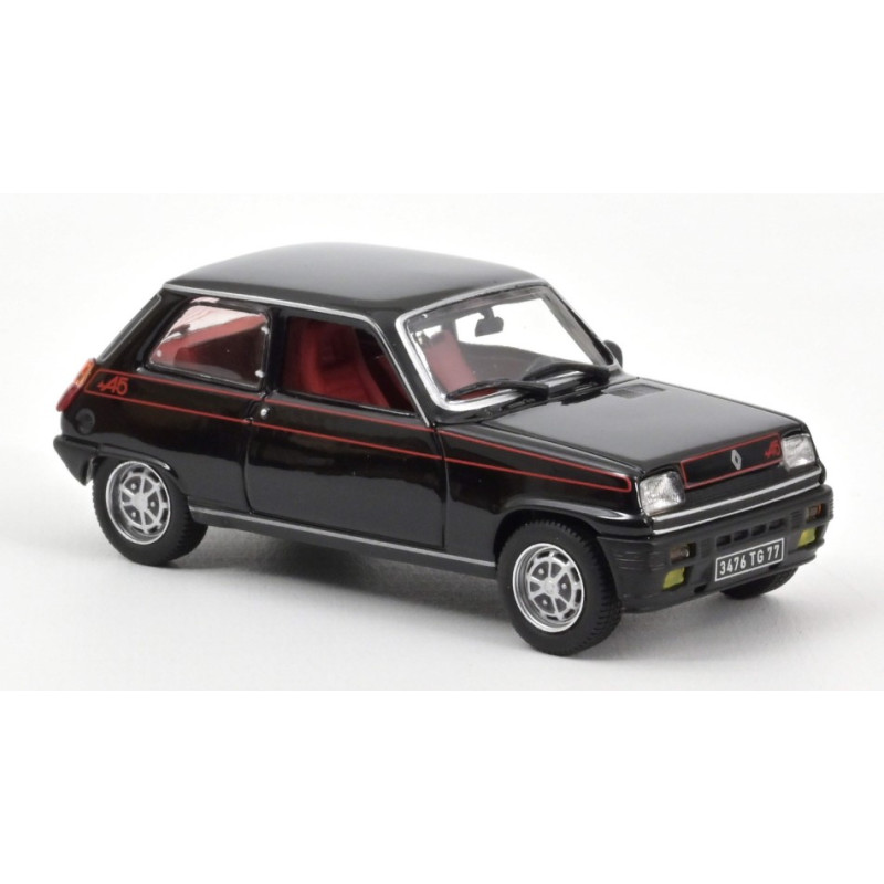 1:43 Norev Renault 5 Alpine 1977 Nero  REPROD.2024