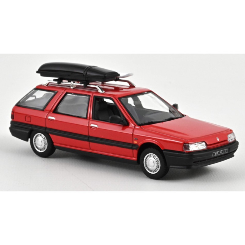 1:43 Norev Renault 21 Nevada 1989 Rosso With Accessoires