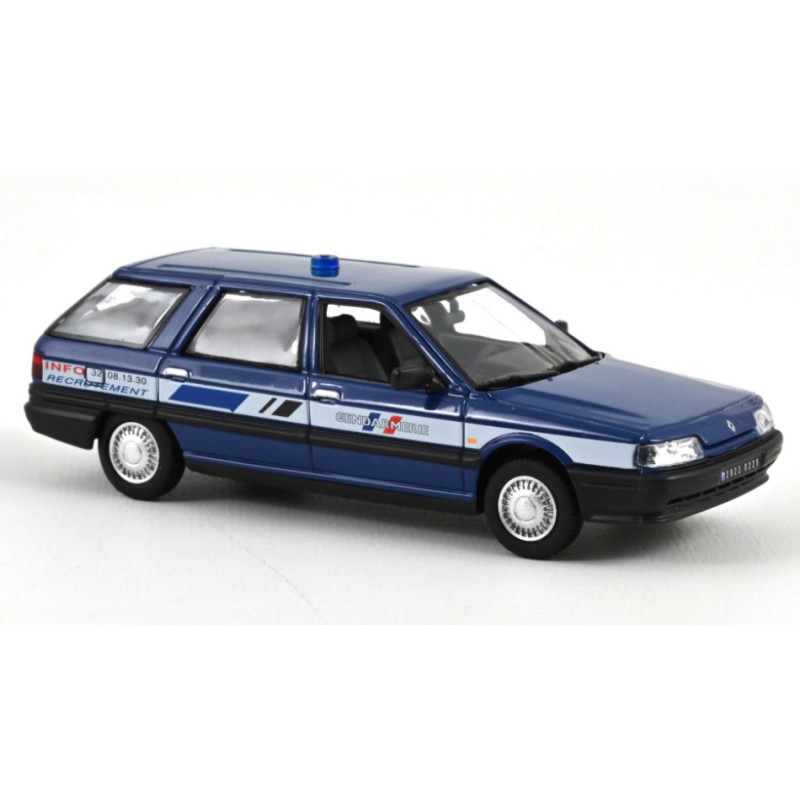 1:43 Norev Renault 21 Nevada 1992 Gendarmerie Info Recrutement