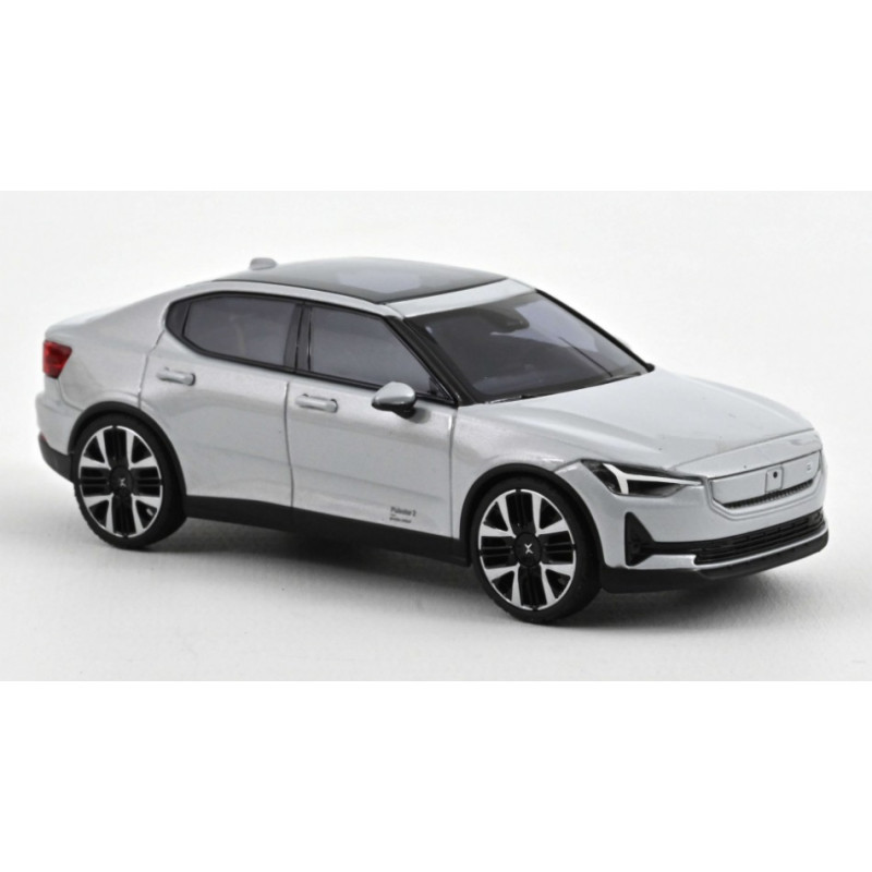 1:43 Norev Polestar 2 2024 Magnesium Argento