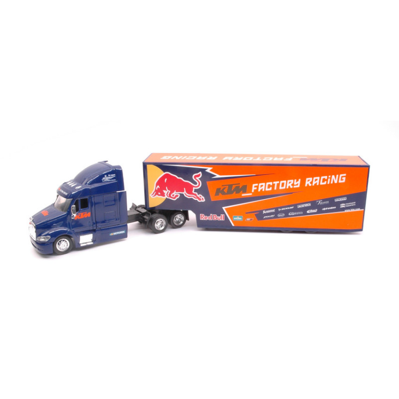 1:43 New Ray American Truck RED Bull KTM Factory Racing Team