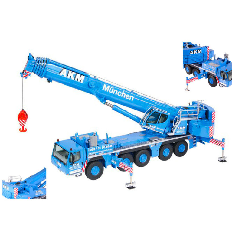 1:50 NZG Camion GRU Liebherr LTM1250 5.1 AKM Mobilcrane