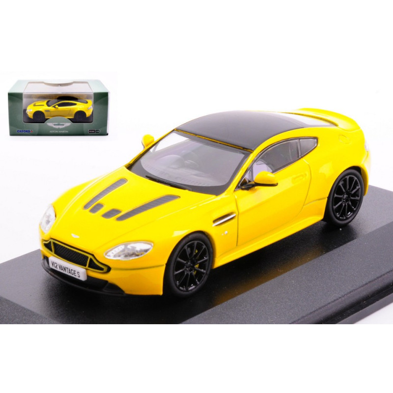 1:43 Oxford Aston Martin Vantage S Giallo