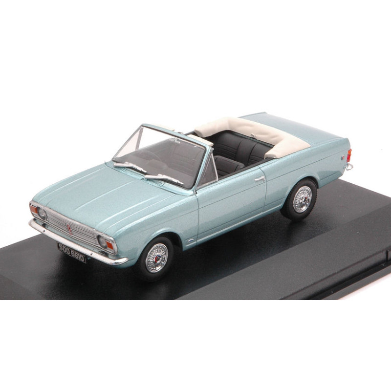 1:43 Oxford Ford Cortina Mkii Crayford Convertible Blu Chiaro Canopy Open