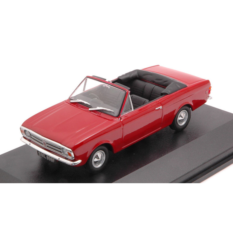 1:43 Oxford Ford Cortina Crayford Convertible Rosso