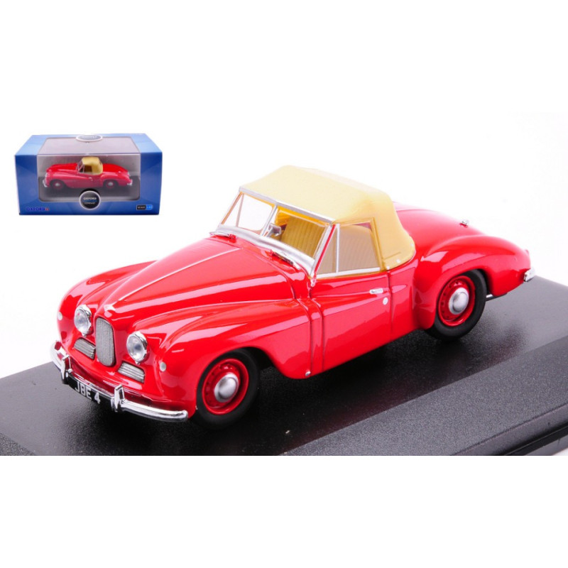 1:43 Oxford Jowett Jupiter SA Rosso W/soft TOP Beige