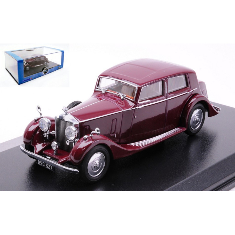 1:43 Oxford Rolls Royce 25/30 Thrupp & Maberley Burgundy