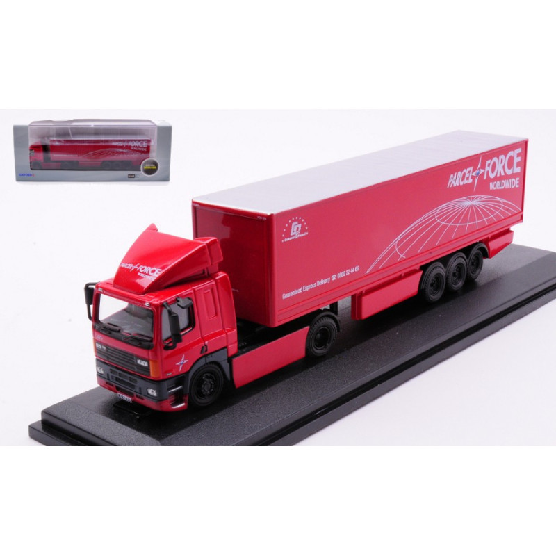 1:76 Oxford Bilico DAF 85 2 Axle 40ft BOX Trailer Parcelf