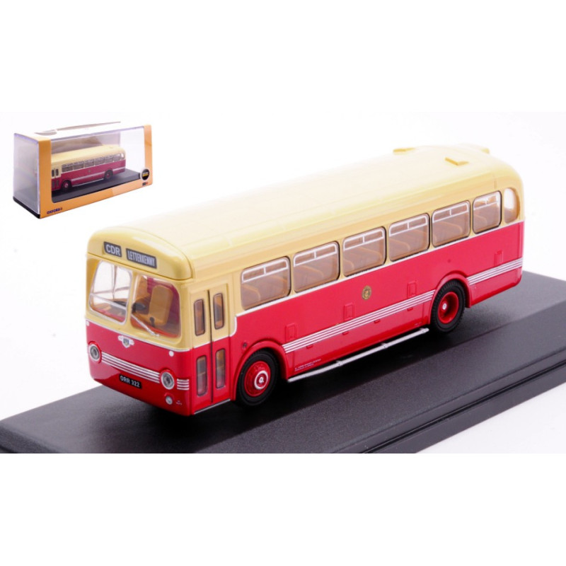 1:76 Oxford Autobus Saro BUS County Donegal Railways Rosso/crema