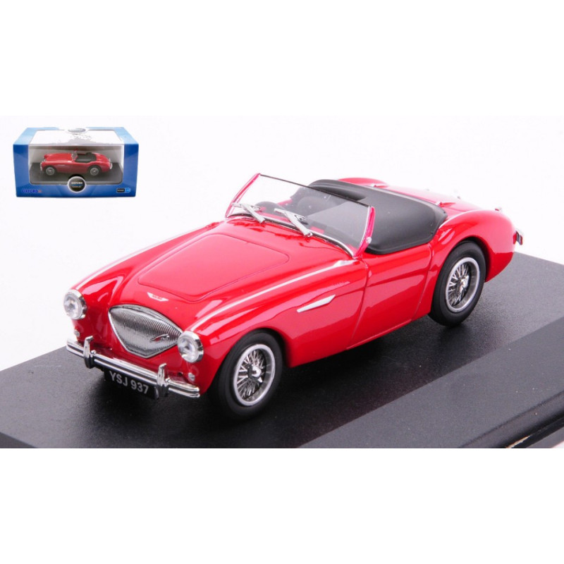 1:43 Oxford Austin Healey 100 BN1 1957 Rosso