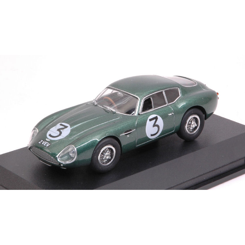 1:43 Oxford Aston Martin DB4GT Zagato N3 4th T.trophy Goodwood 1961 J.clark