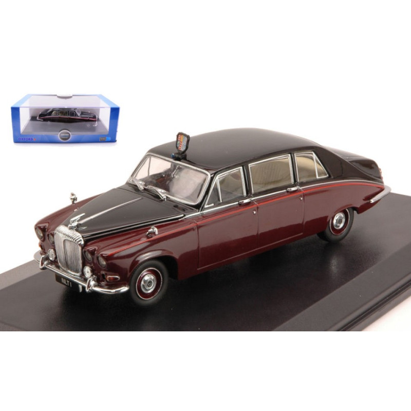 1:43 Oxford Daimler DS 420 Queen Mother 1989 Rosso Scuro/nero