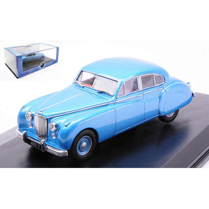 1:43 Oxford Jaguar MK VII 1953 Blu Chiaro Metallizzato