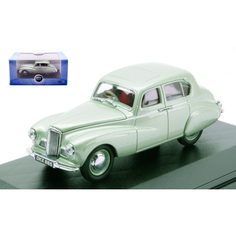 1:43 Oxford Sunbeam Talbot 90 Mkii Verde Chiaro Metallizzato