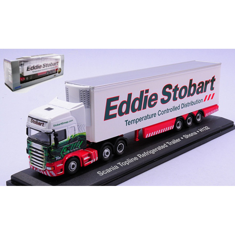 1:76 Oxford Bilico Scania R420 Topline Eddie Stobart