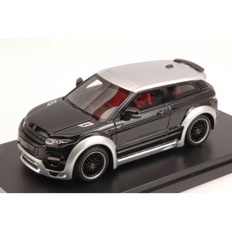 1:43 Premiumx Range Rover Evoque Preparosso BY Hamann 2012 Nero/argento