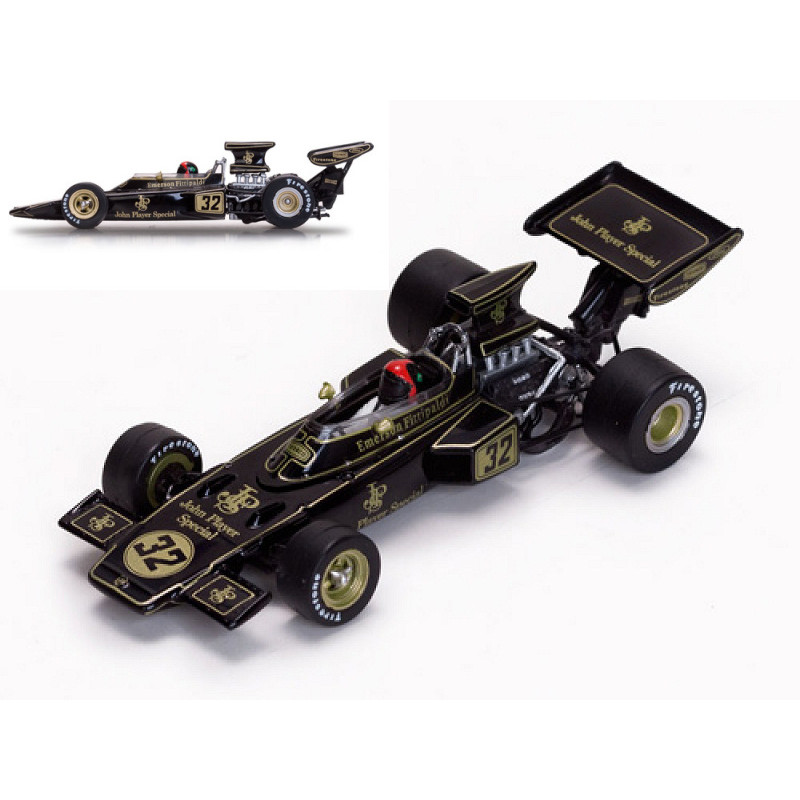 1:43 Quartzo Lotus 72D Emerson Fittipaldi 1972 N32 Winner Belgium GP