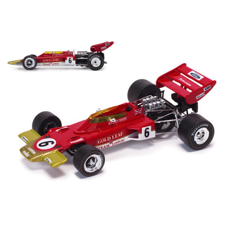 1:43 Quartzo Lotus 72D Jochen Rindt 1970 N6 Winner French GP