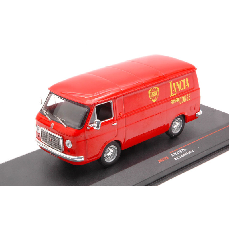 1:43 Ixo Model Fiat 238 VAN Lancia Service 1972