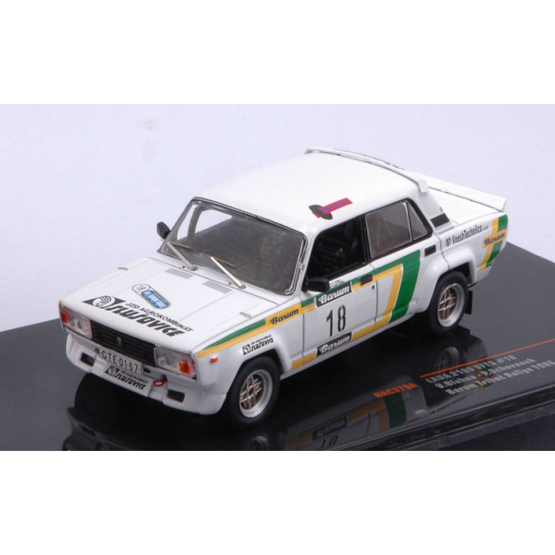 1:43 Ixo Model Lada 2105 Vfts N18 Rally Barum 1986 BLAHNA/SCHOVANEK