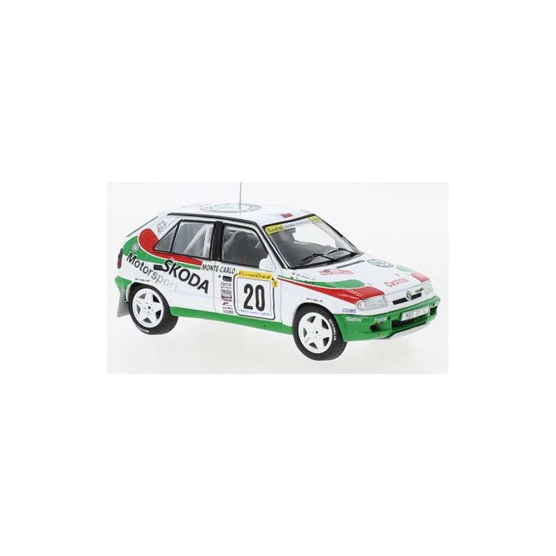 1:43 Ixo Model Skoda Felicia KIT CAR N20 Rally Monte Carlo 1997 Triner/gal